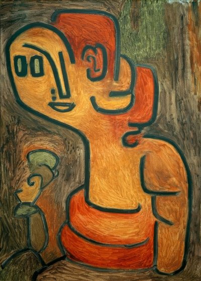 Retrato de Gaia de Paul Klee